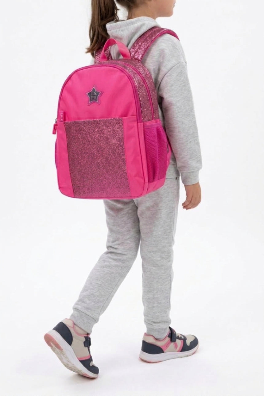 U.S. Polo Assn. Kız Çocuk Sırt Çantası 26198 - Pembe