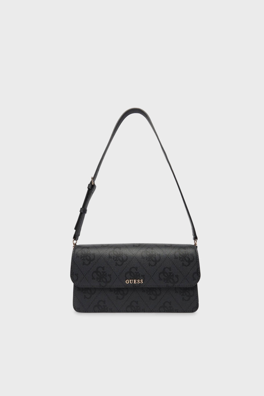 GUESS KADIN SADIE FLAP SHOULDER HWOS8118190 - Ekru/ Krem