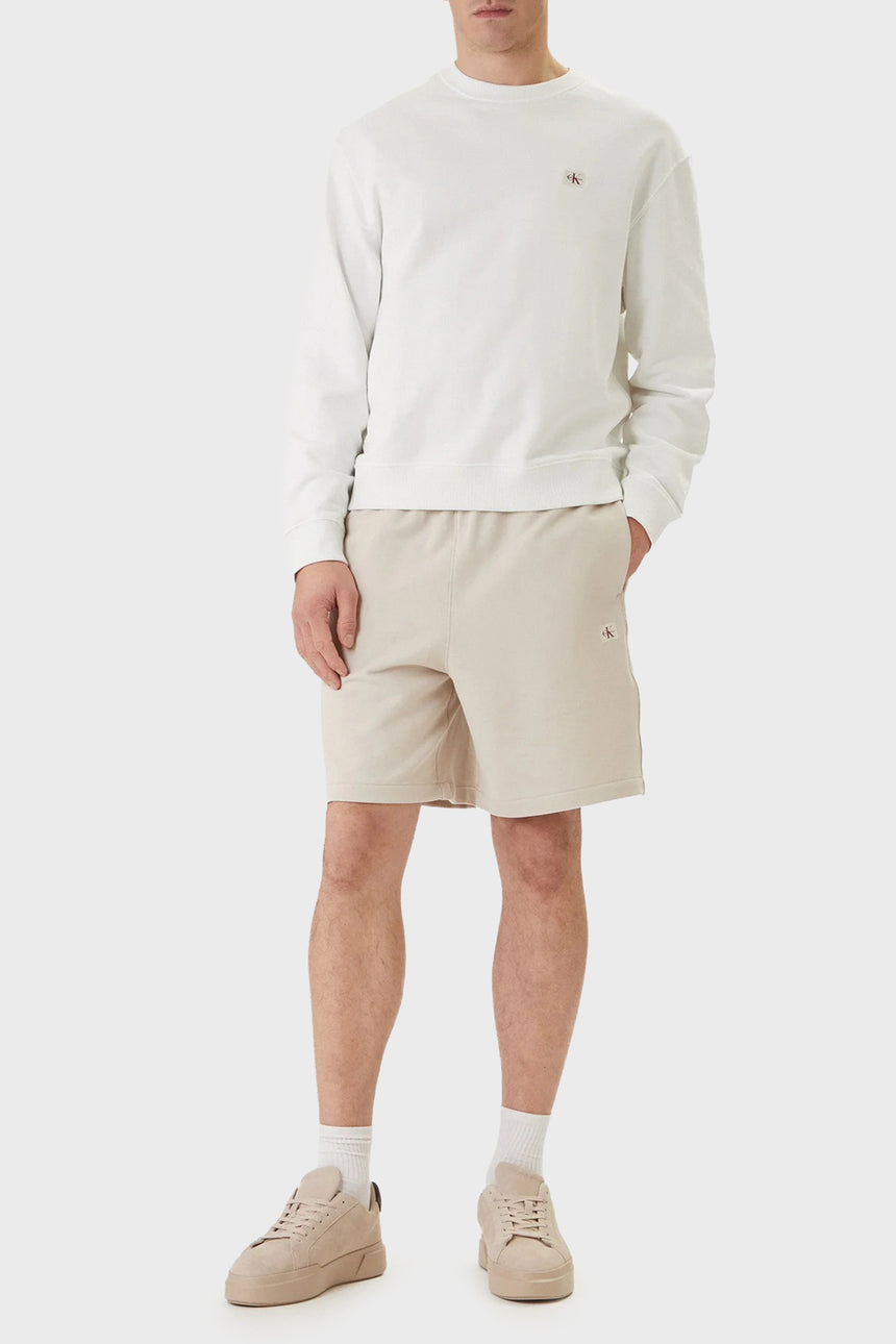 Calvin Klein Erkek EU 350TERRY BADGE SHORT LV04RF282G - Siyah