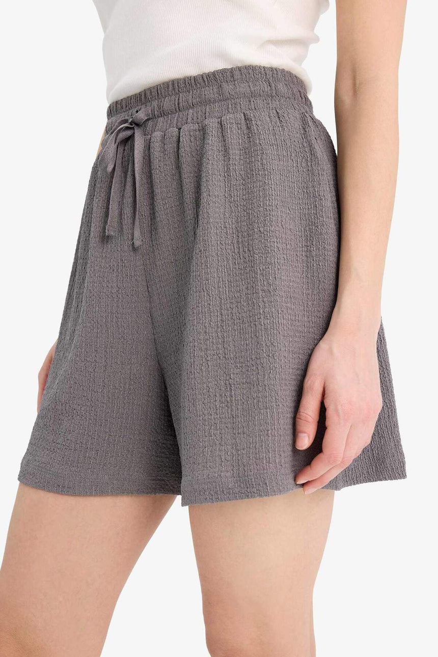 Defacto Kadın Short A6223Ax - Gri