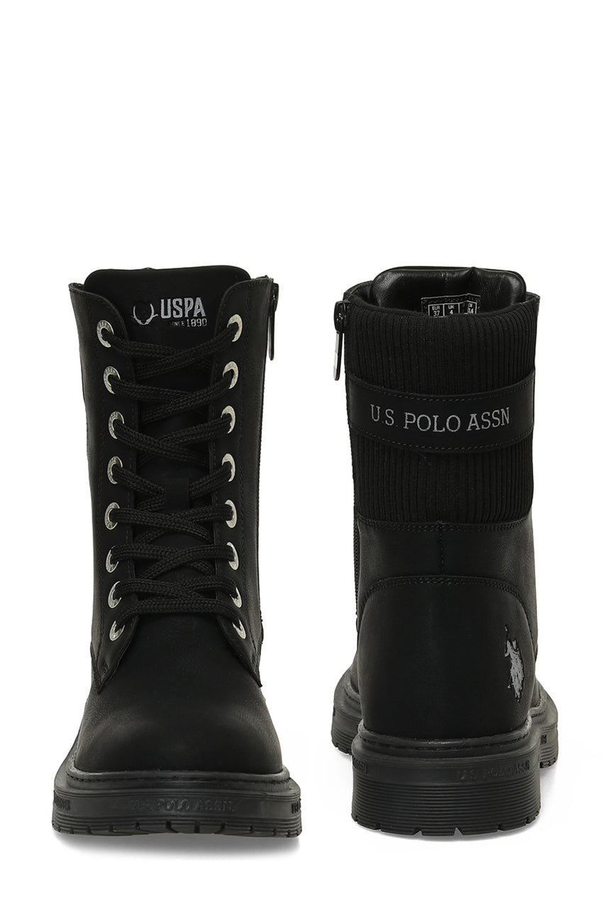 U.S. Polo Assn. Lane Kadın Bot - Siyah