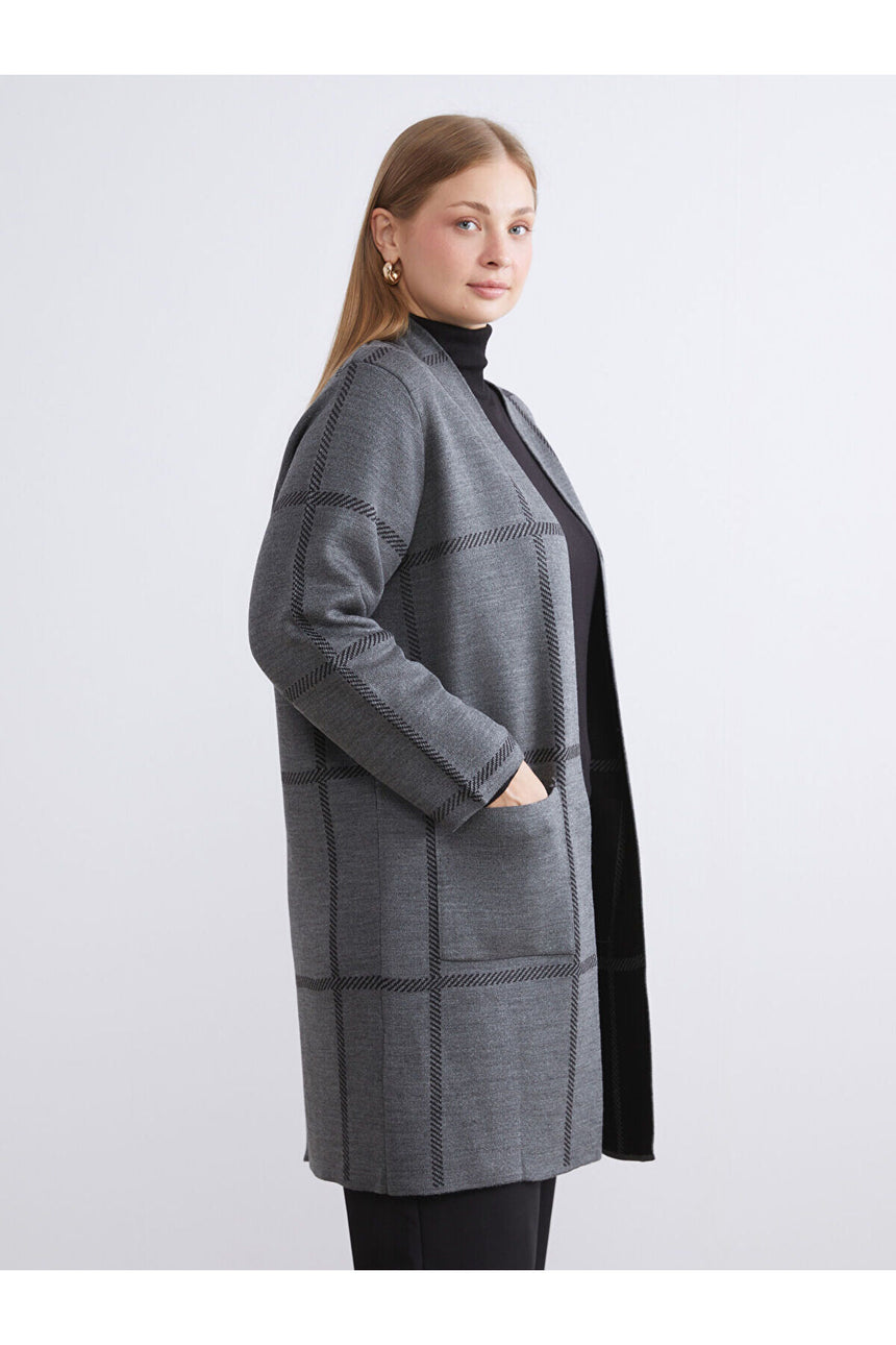 LC Waikiki Kadın Hırka W5BF49D8 - Antrasit