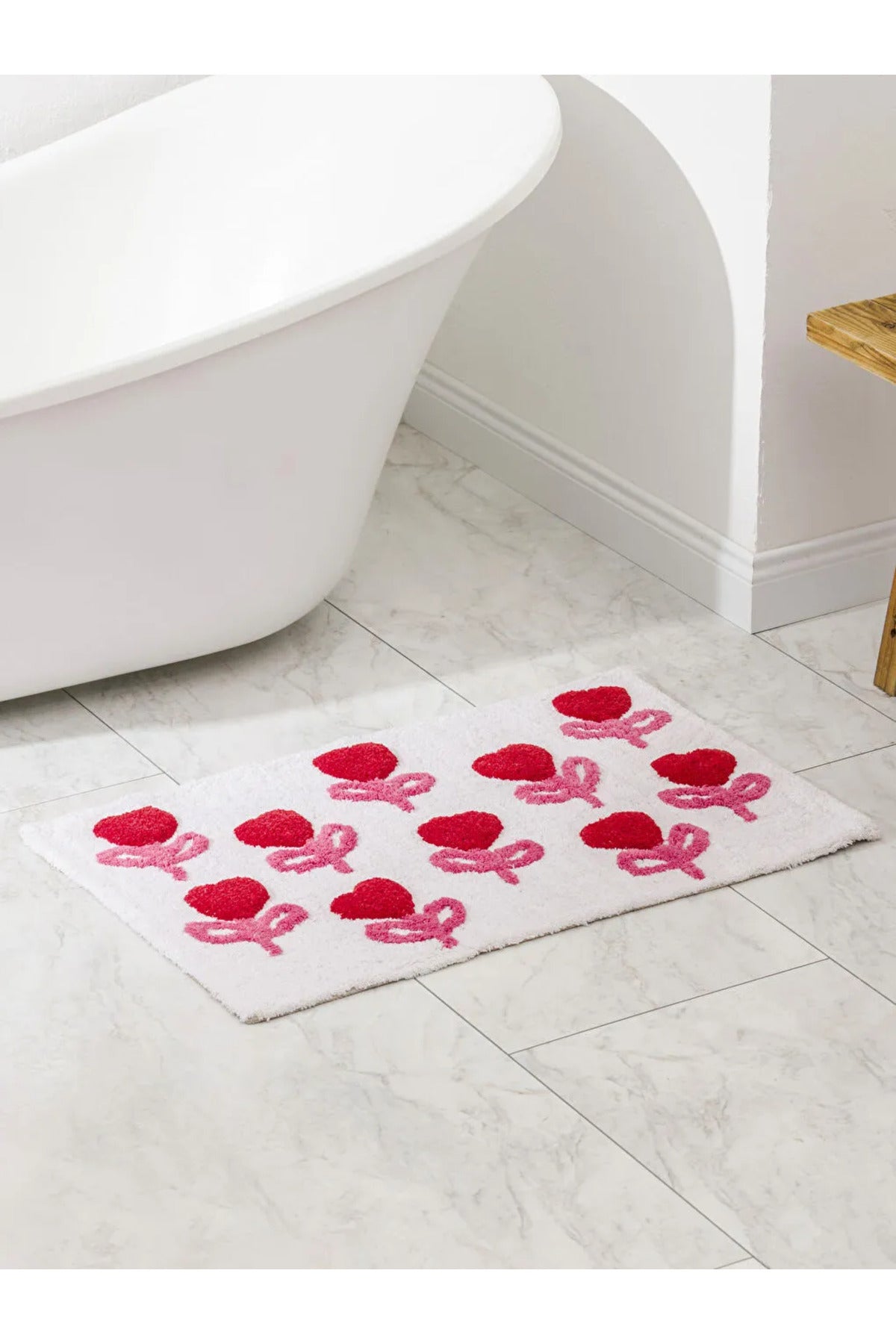 LC Waikiki Home Çiçek Desenli Banyo Paspası S65093B8 - Karışık