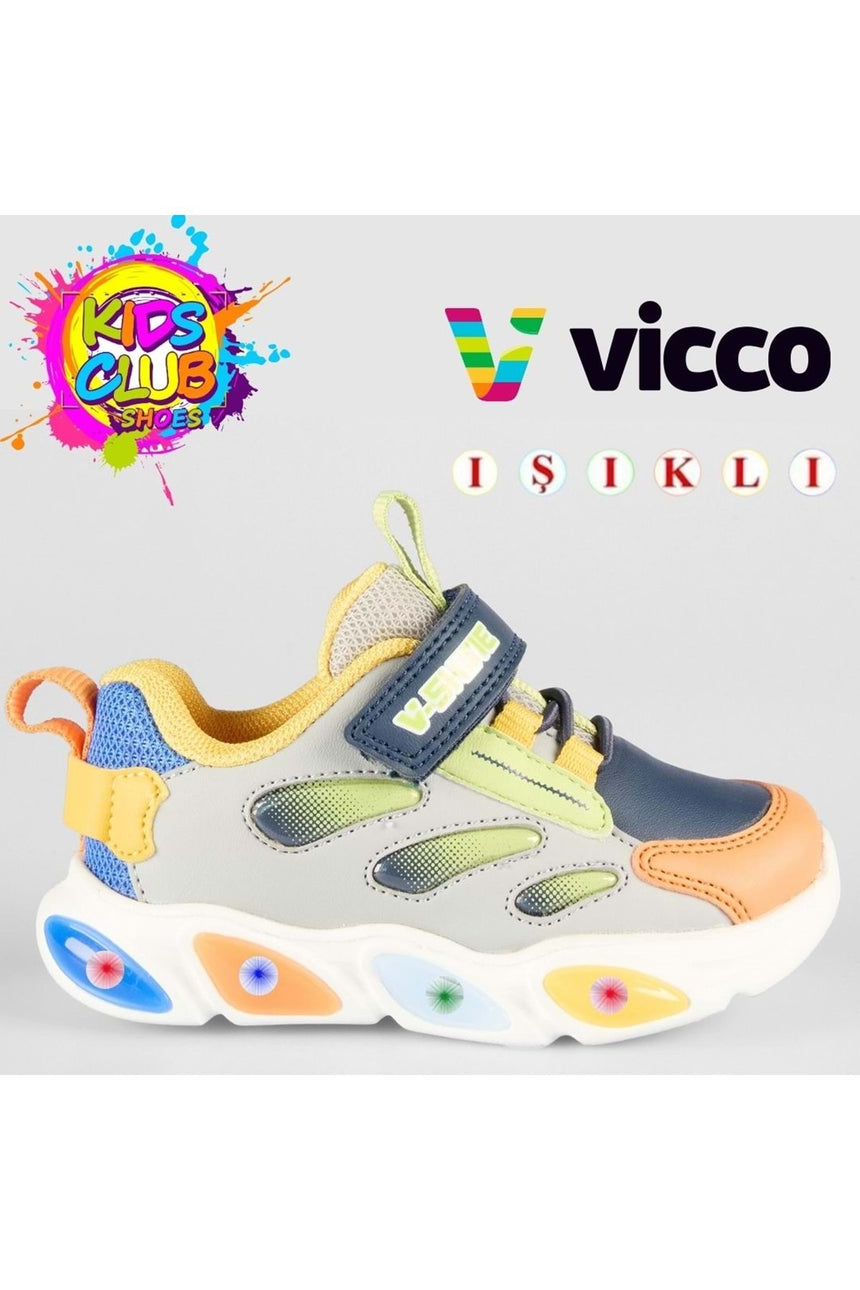 Vicco Bebe Lamb Ayakkabı 346.B25K.227 - Gri