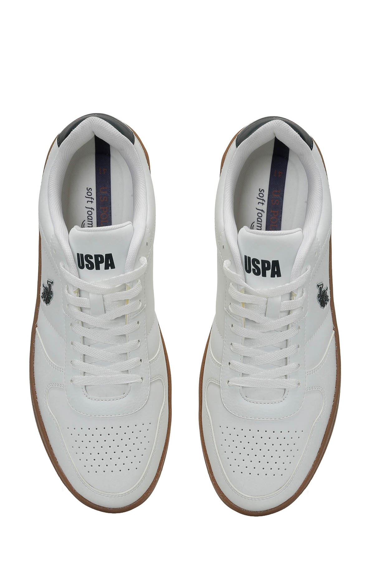 U.S. Polo Assn. Toret Erkek Sneaker - Beyaz