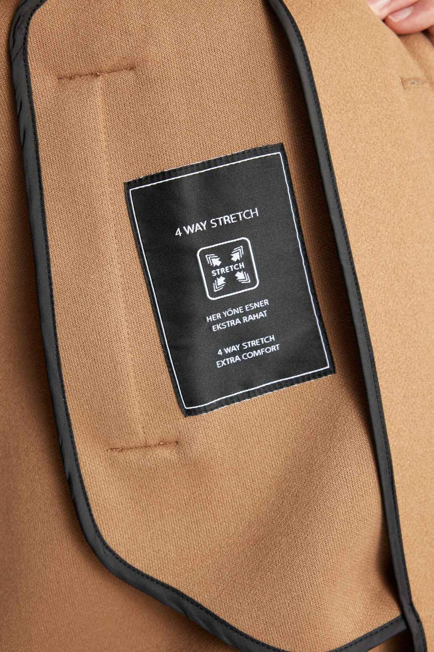 Defacto Erkek Coat/Parka Y8903Az - Kahverengi