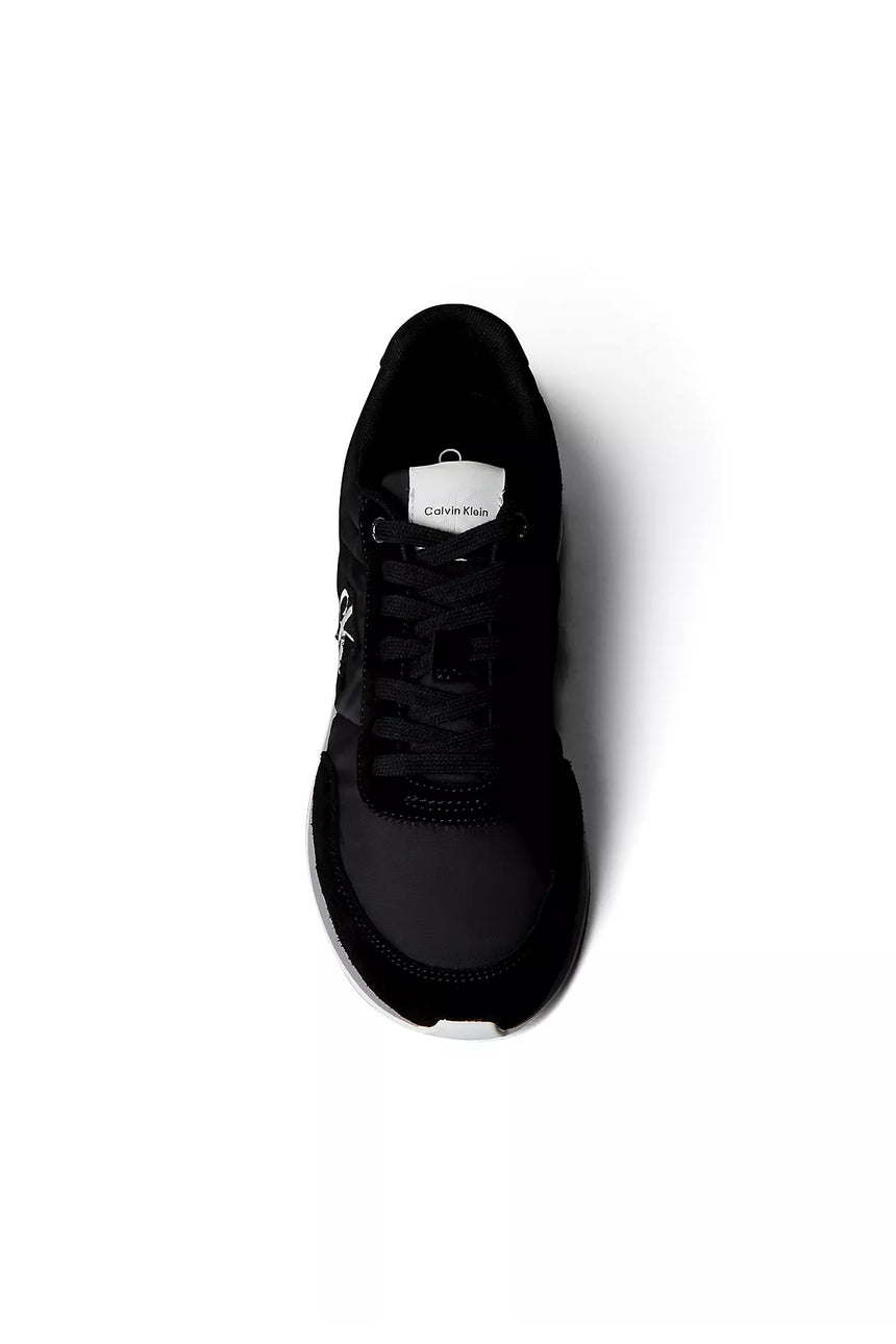 Calvin Klein Erkek RETRO RUNNER ESS MIX MAT YM0YM01361 - Siyah
