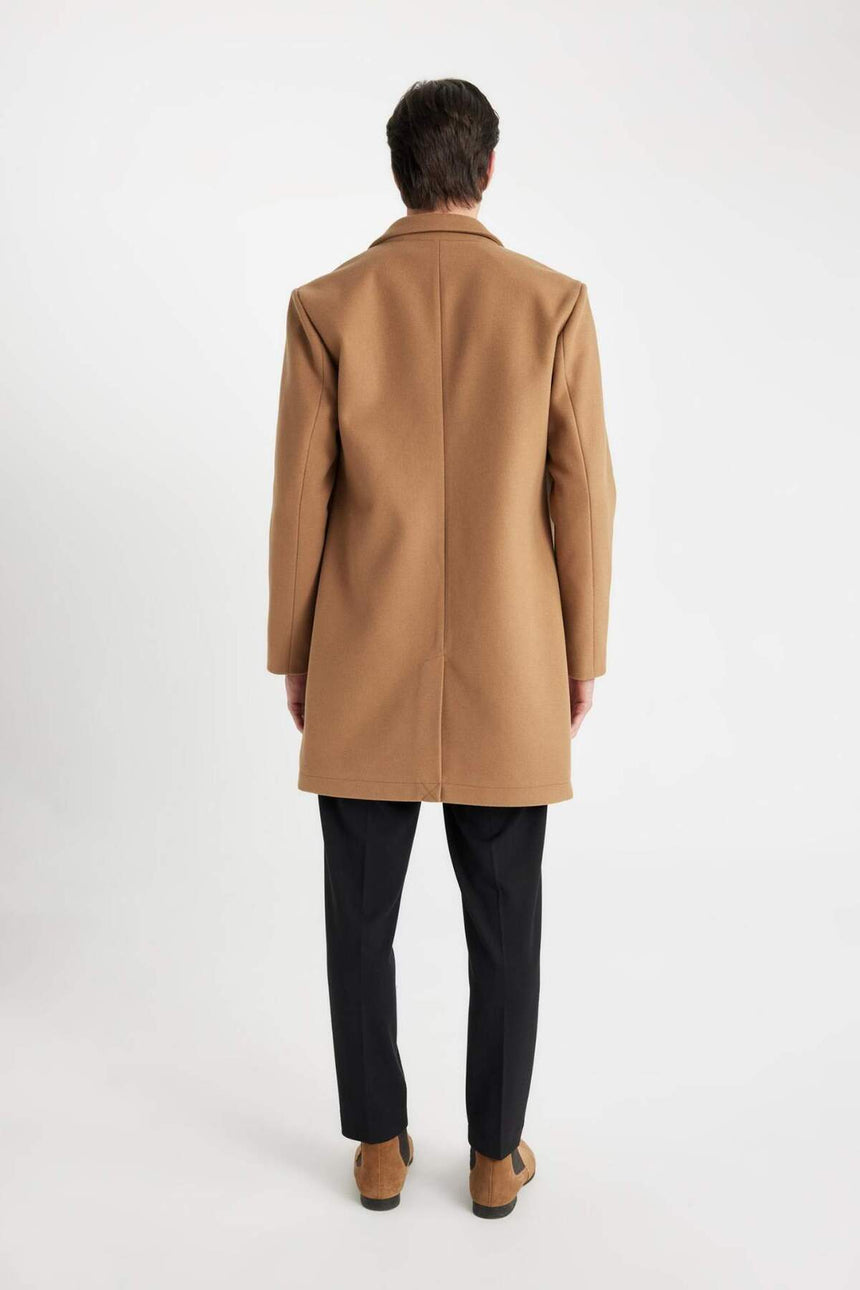 Defacto Erkek Coat/Parka Y8903Az - Kahverengi