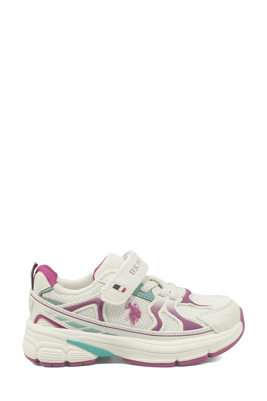 U.S. POLO ASSN. 6P SETTE JR 6FX - Beyaz/Pembe