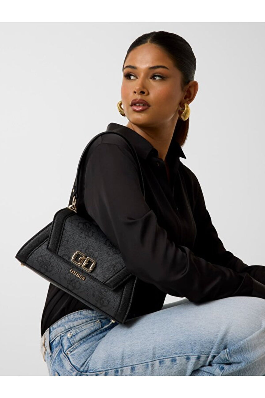 GUESS KADIN KARNILLA LOGO FLAP S HWOS9901190 - Ekru/ Krem