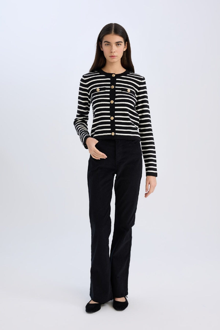 DeFacto Kadın Oversize Pantolon S0612AZ - Siyah