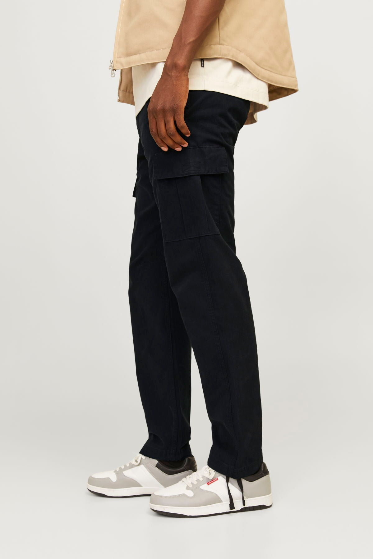 Jack & Jones Kane Barkley Erkek Kargo Pantolon 12258150 - Siyah