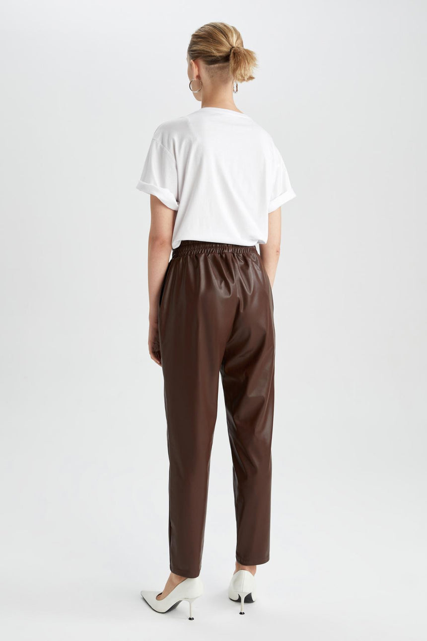 Defacto Kadın Trousers V8072Az - Kahverengi