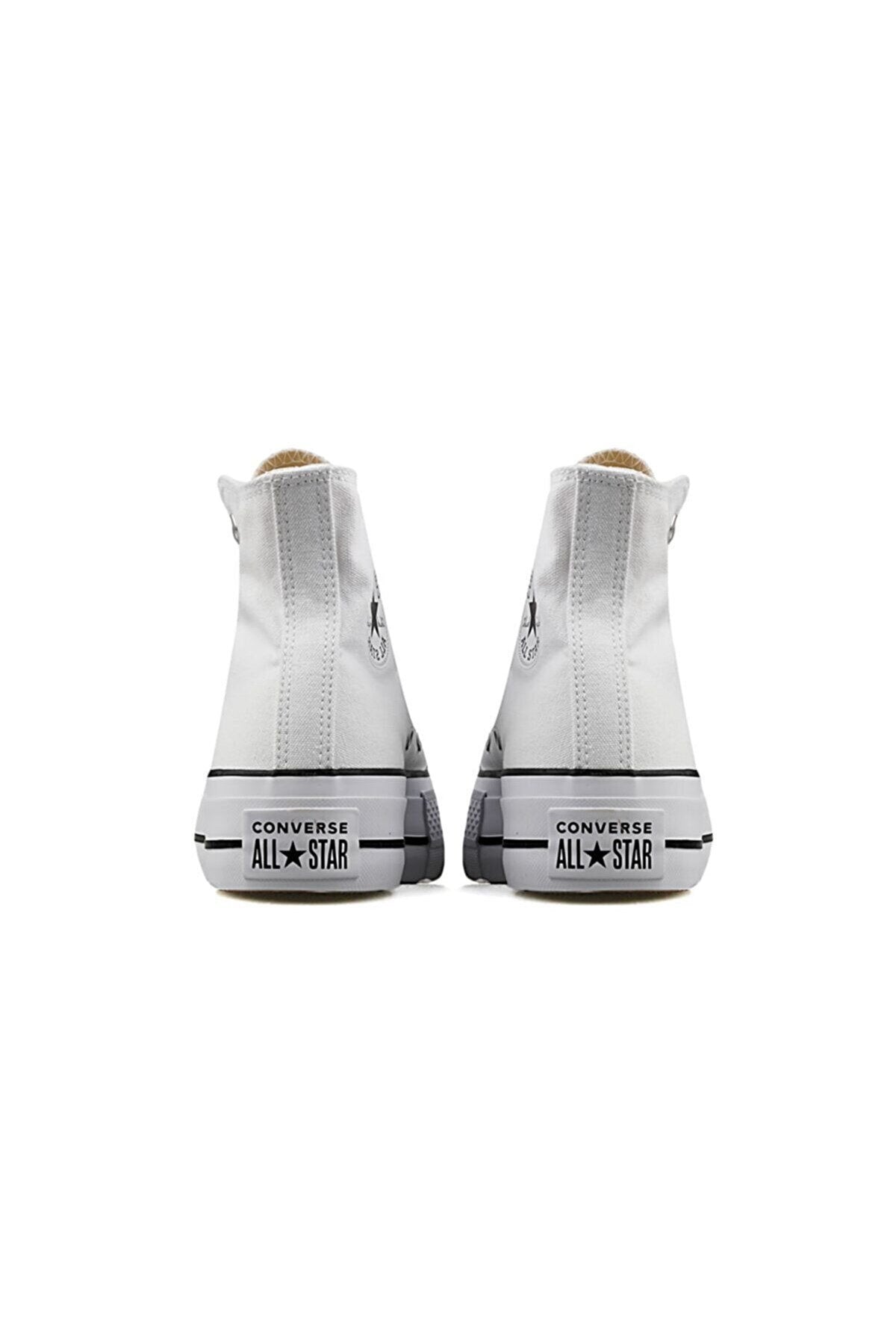 Converse Chuck Taylor All Star Lift Platform Unisex Sneaker - Beyaz Siyah Beyaz