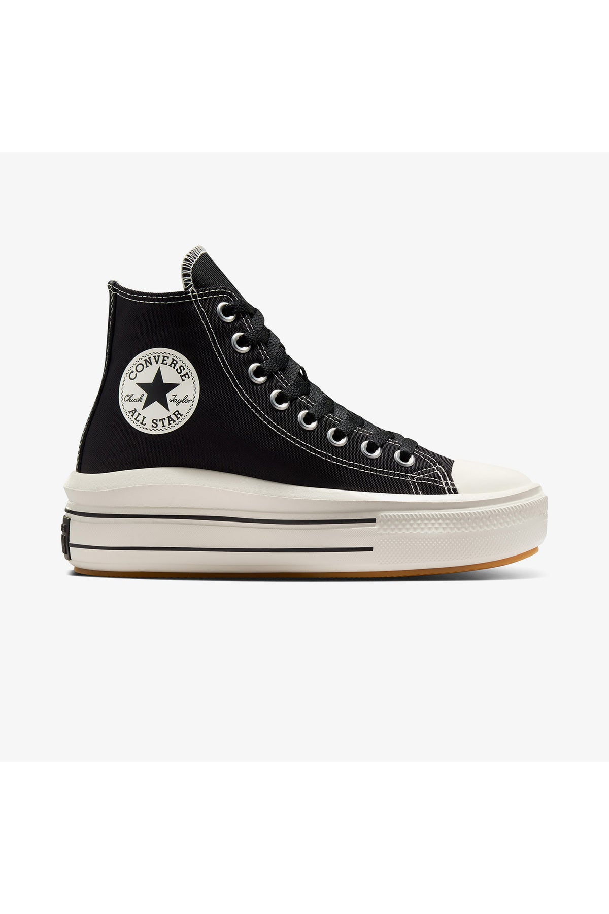 Converse Chuck Taylor All Star Move Unisex Sneaker A12585C - Siyah