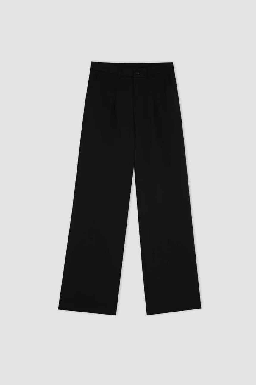 DeFacto Kadın Wide Leg Pantolon D4360AX - Siyah