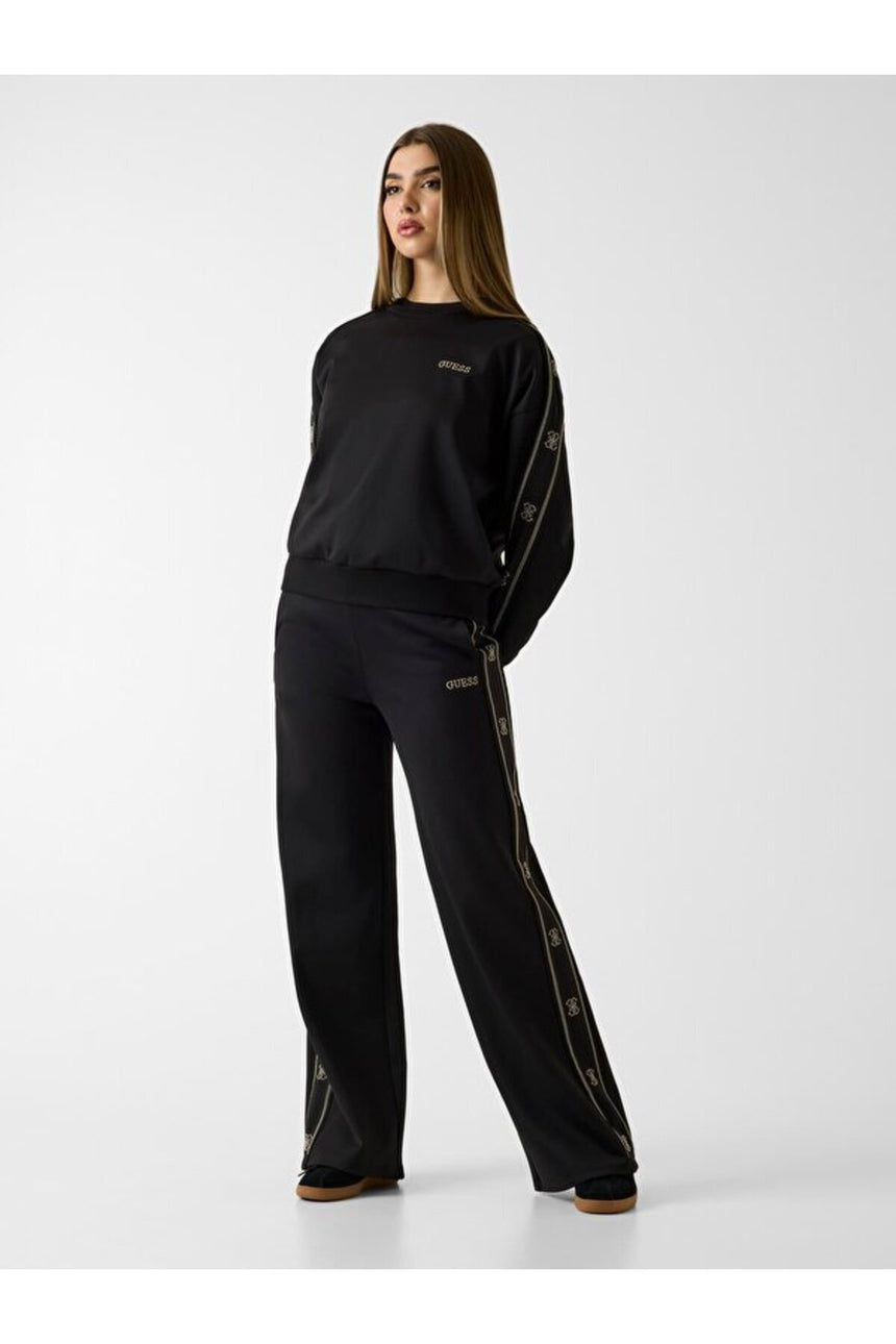 GUESS KADIN OCTAVIA WIDE LEG PAN V5BB12KCX22 - Siyah