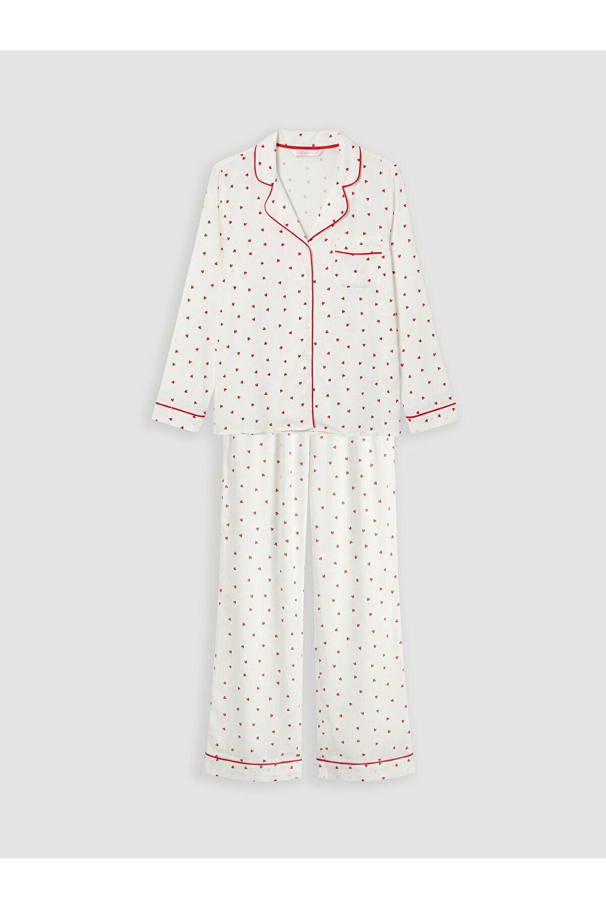 LC Waikiki Kadın Pijama Takımı S6D118B8 - Ekru