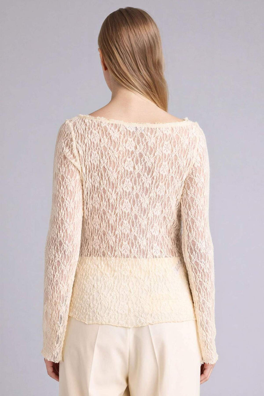 Defacto Kadın Long Sleeve Blouse G9802AX - Ekru