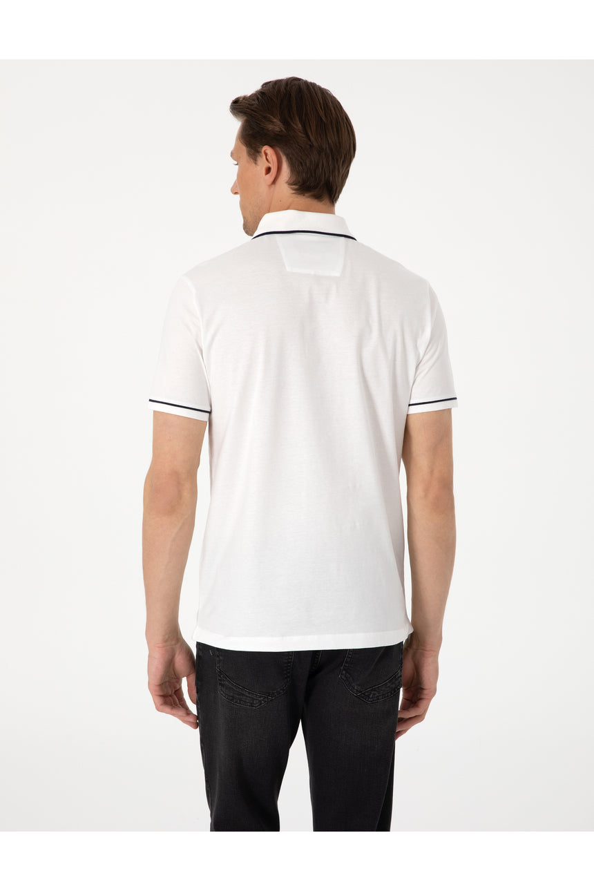 PİERRE CARDİN ERKEK T-shirt 2131848 - Ekru