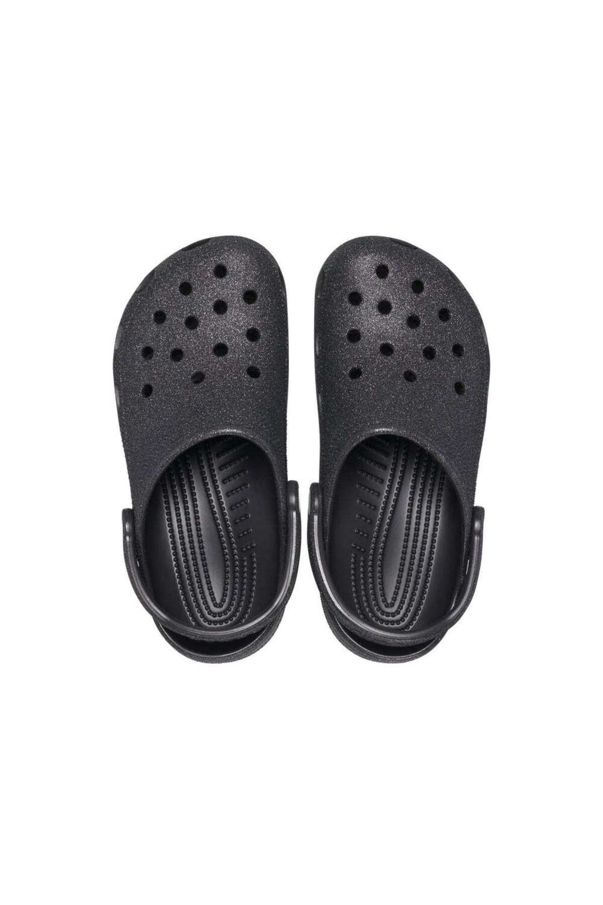 Crocs Classic Glitter Clog Unisex Terlik 205942 - Siyah