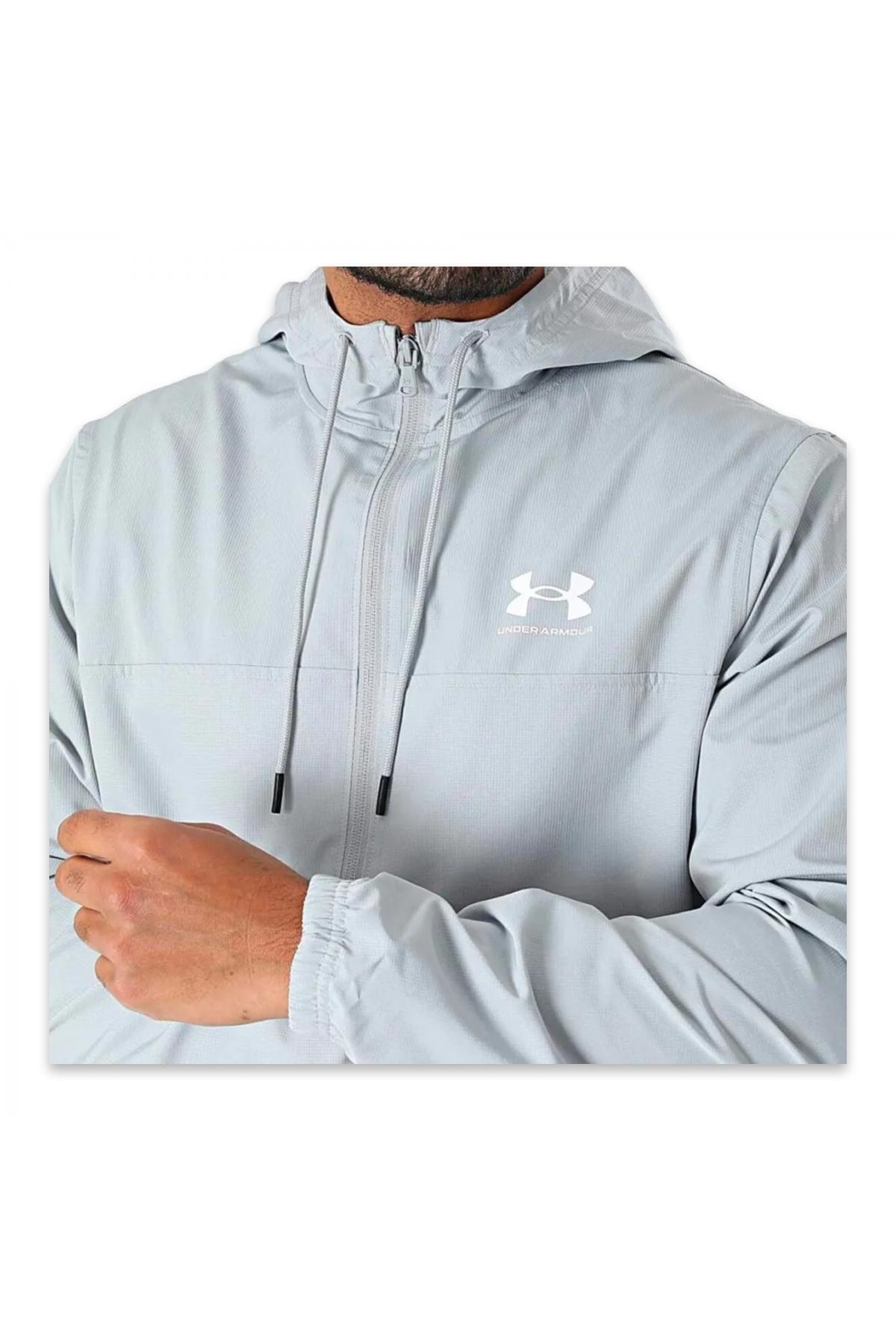 Under Armour Rival Woven Erkek Rüzgarlık 1390149 - Gri