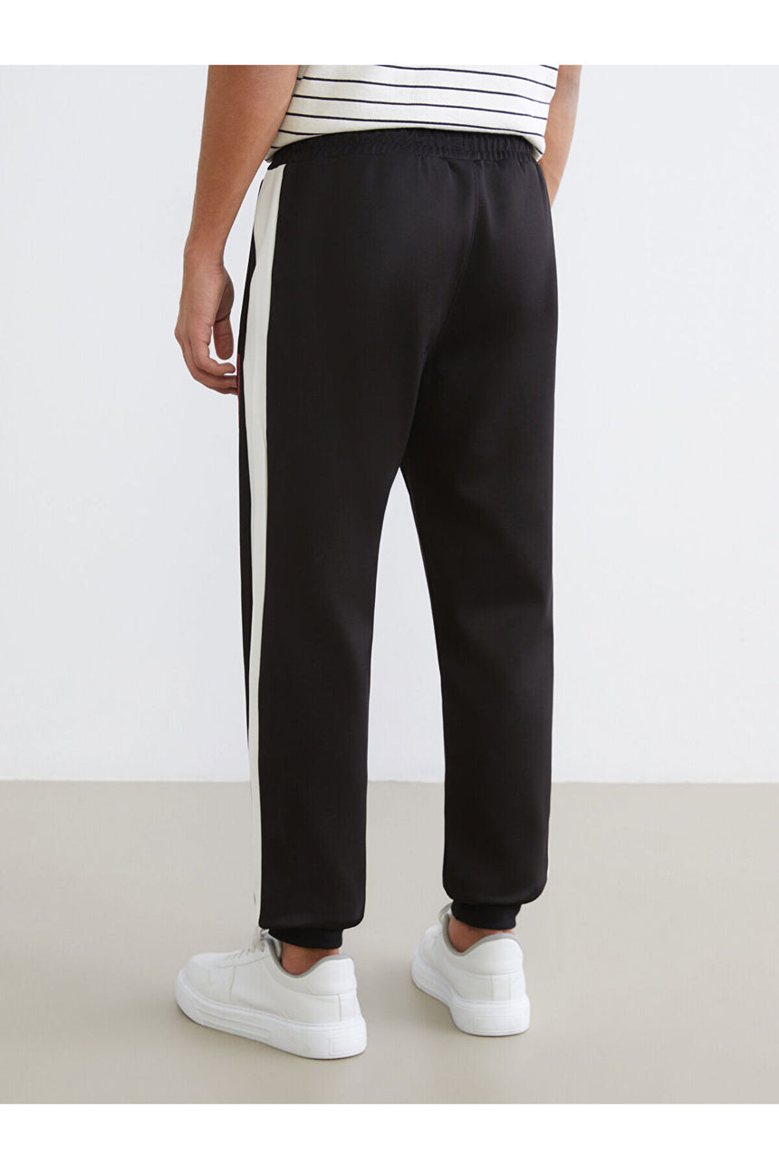 LCW ERKEK W5O066B8 PNT,XK-CAYRABLOCK-PNT-RIB - Siyah