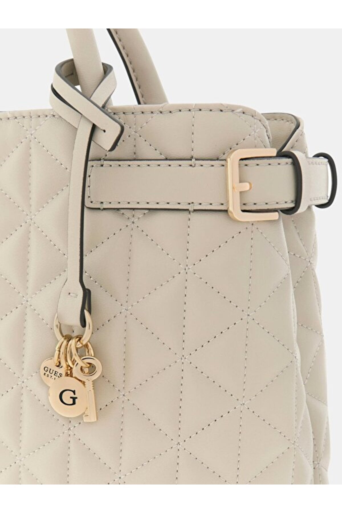 Guess Paisleigh Kadın El Çantası HWQG9883060 - Açık Bej / Krem