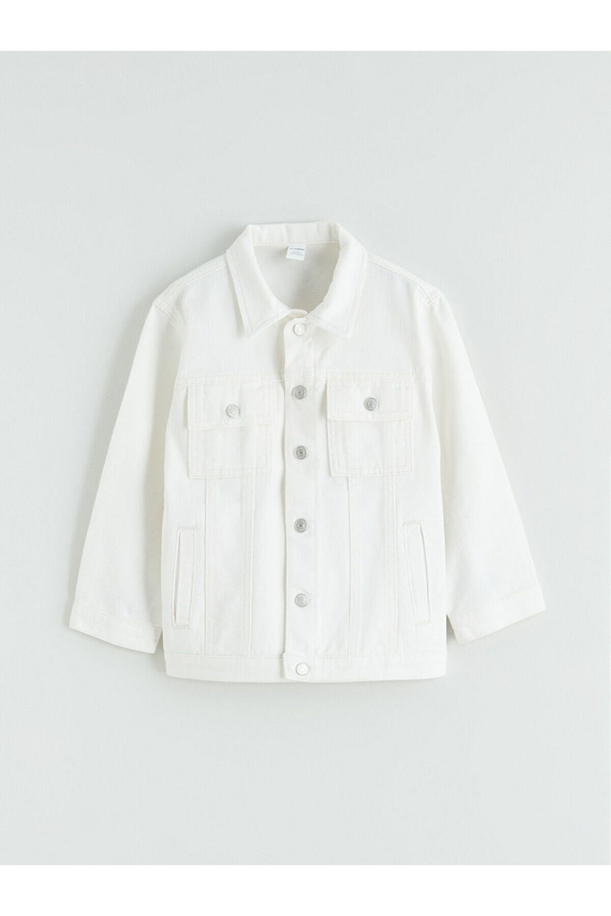 LC Waikiki Çocuk Ceket S6AE14B1 - Beyaz