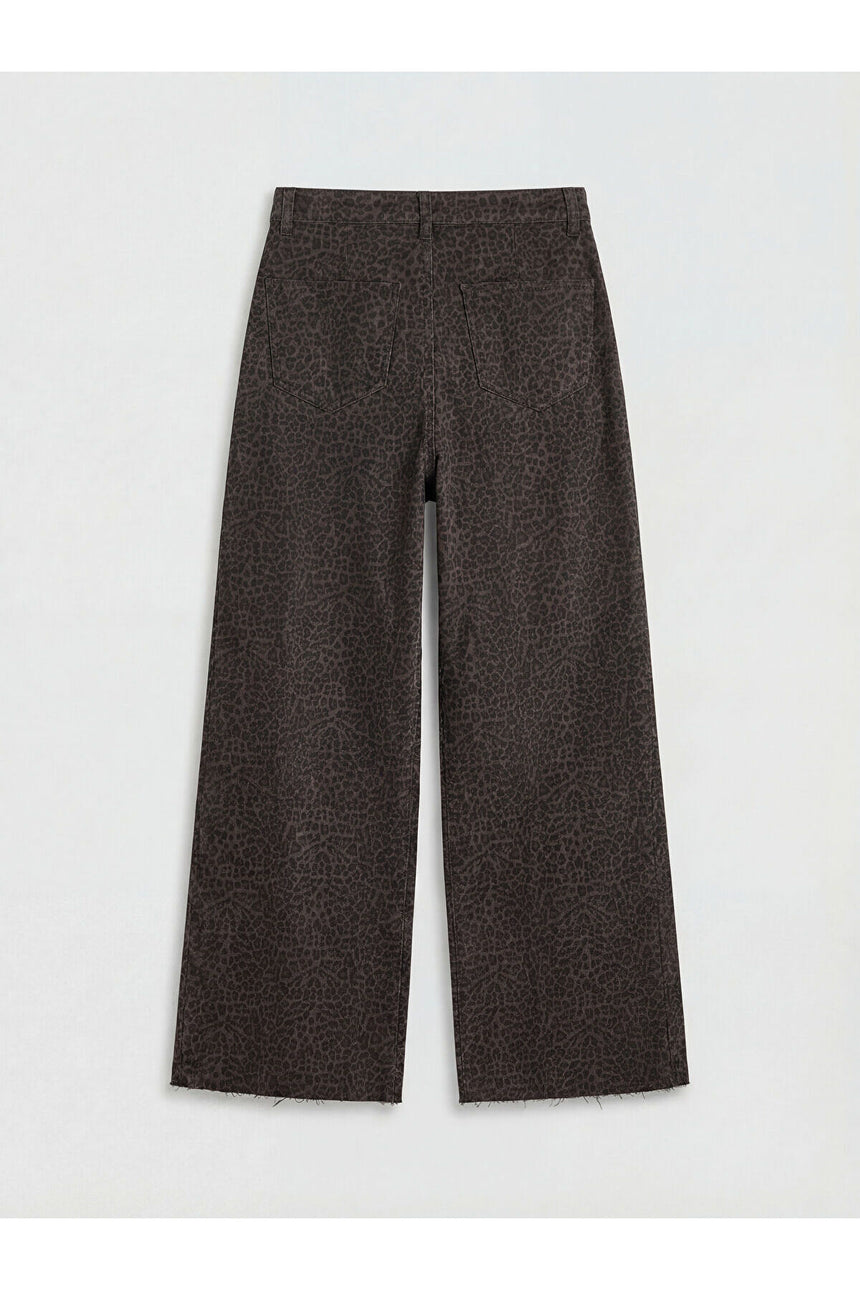 LCW KADIN S6C165B8 PNT,MARINE-6S-LEO-TEEN - Kahverengi