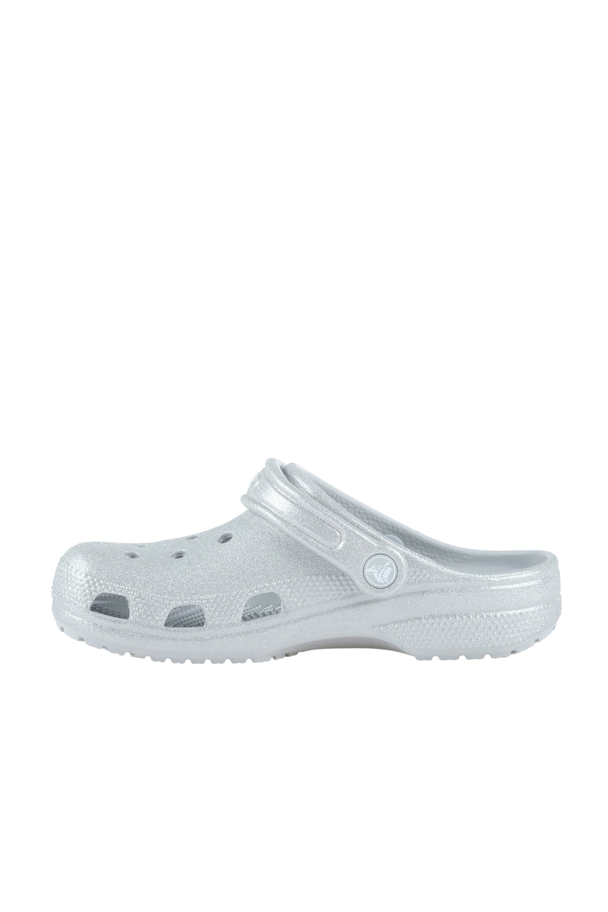 Crocs Classic Glitter Clog Unisex Terlik CR2914 - Simli Gümüş
