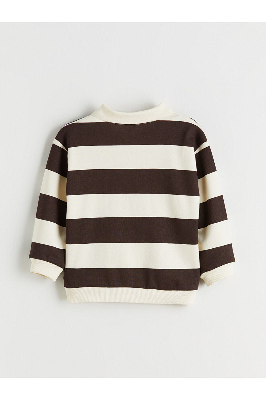 LC Waikiki Çocuk Sweatshirt W5MQ20F1 - Açık Bej
