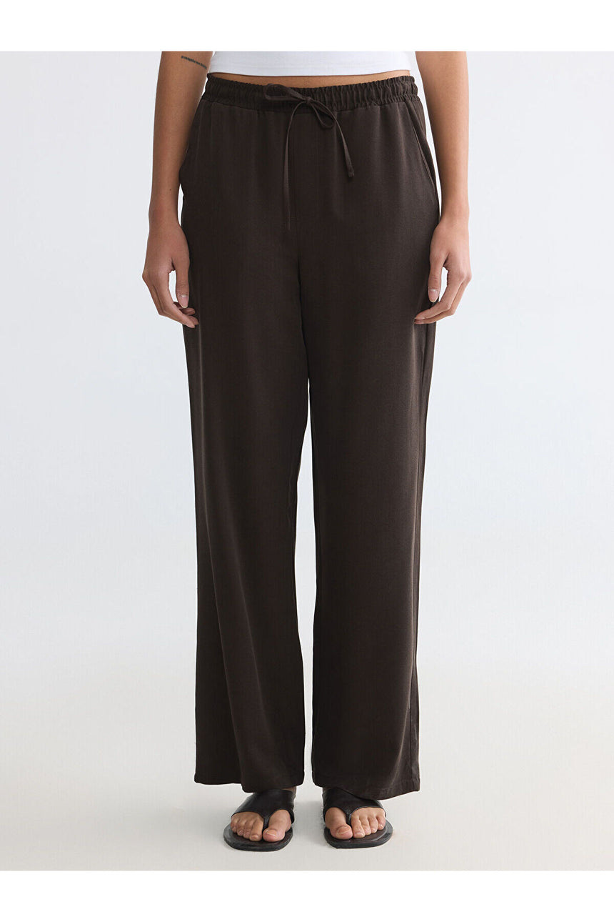 LC Waikiki Kadın Pantolon W6EF13F8 - Kahverengi