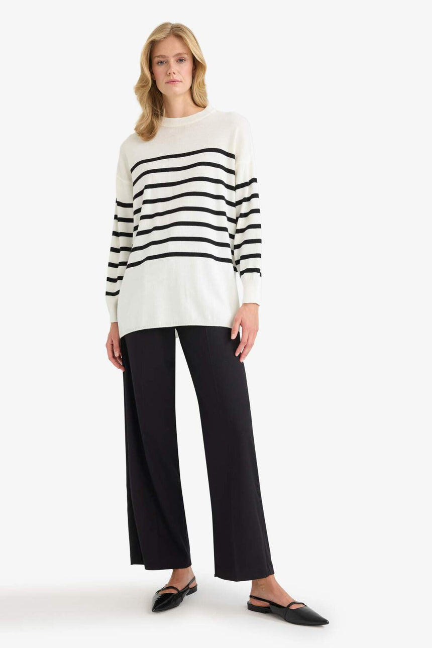 Defacto Kadın Tunic S7517Az - Ekru