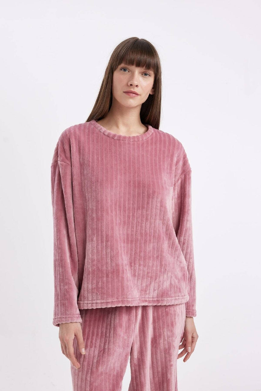 Defacto Kadın Knitted Sets A3355AX - Gül Kurusu