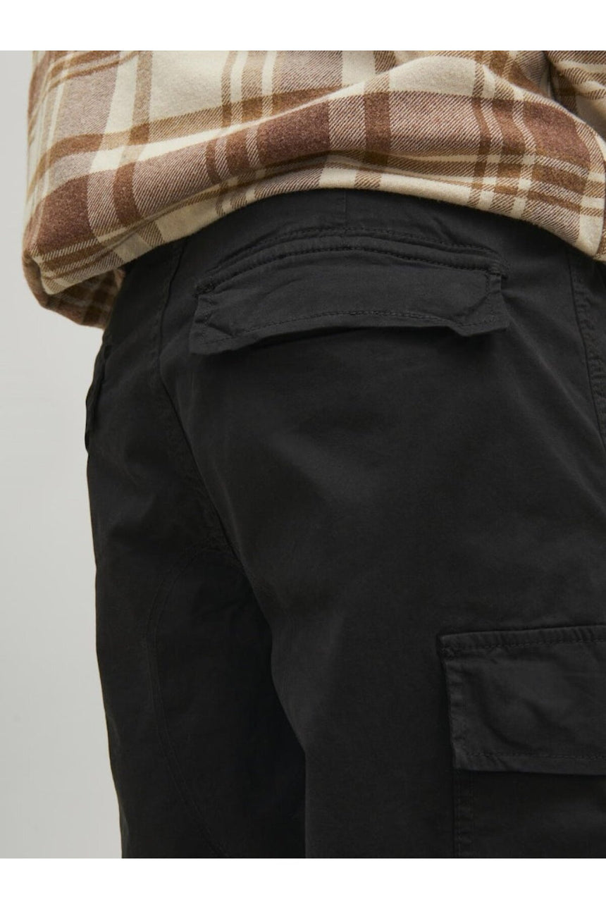 JACK&JONES JPSTACE TUCKER CARGO AMA NOOS 12216664 - Siyah