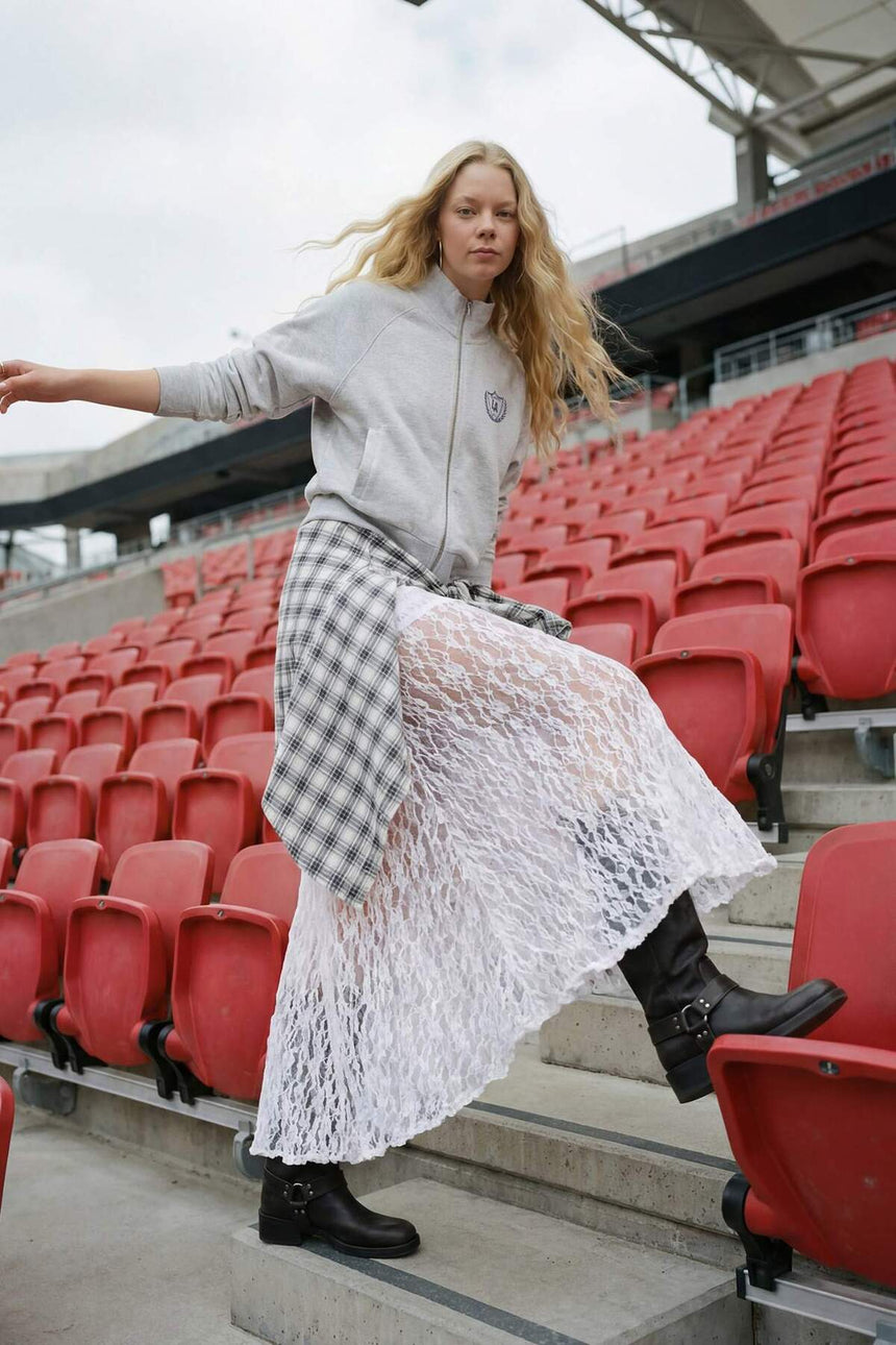 Defacto Kadın Knitted Skirt F9518AX - Kırık Beyaz