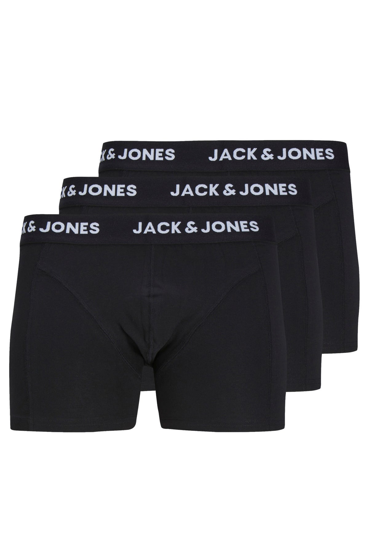 Jack & Jones Anthony Erkek 3'lü Boxer 12171944 - Siyah
