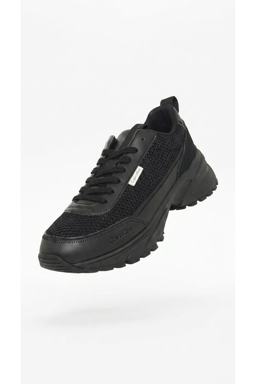 Calvin Klein Erkek HIKE RUNNER LACEUP MESH HM0HM02240 - Siyah