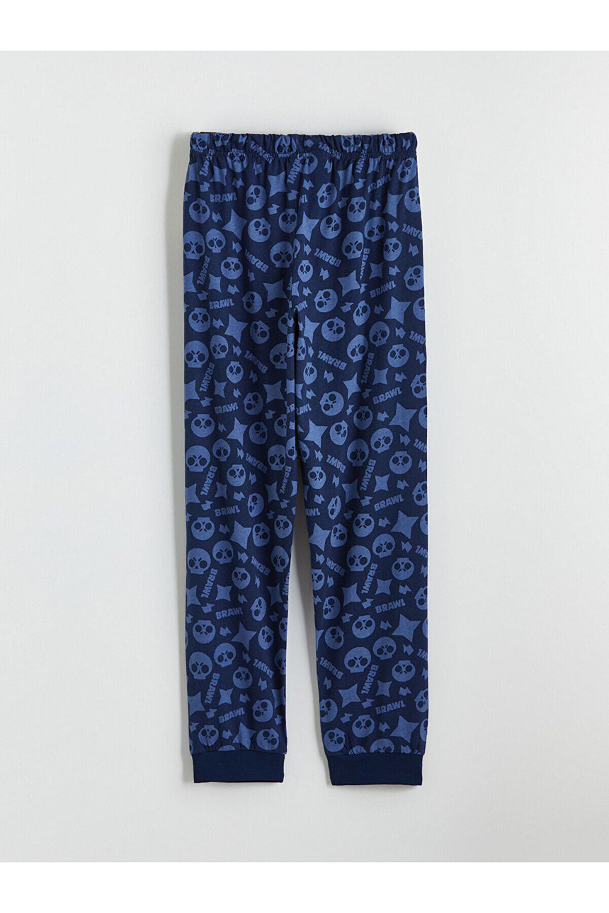 LC Waikiki Çocuk Pijama Takımı S6G054B4 - Koyu Lacivert