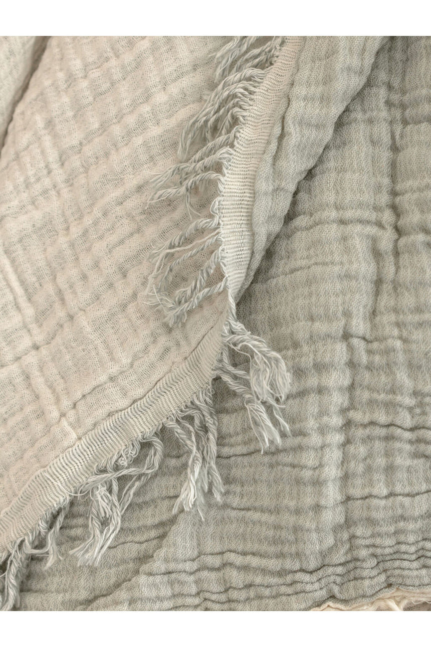 LCW HOME S60040T8 BAT,MUSLINDUZ-THROW - Gri
