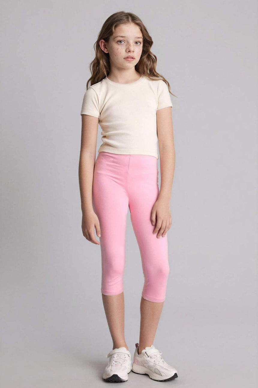 DeFacto B5656A8 Çocuk Tayt - Pembe