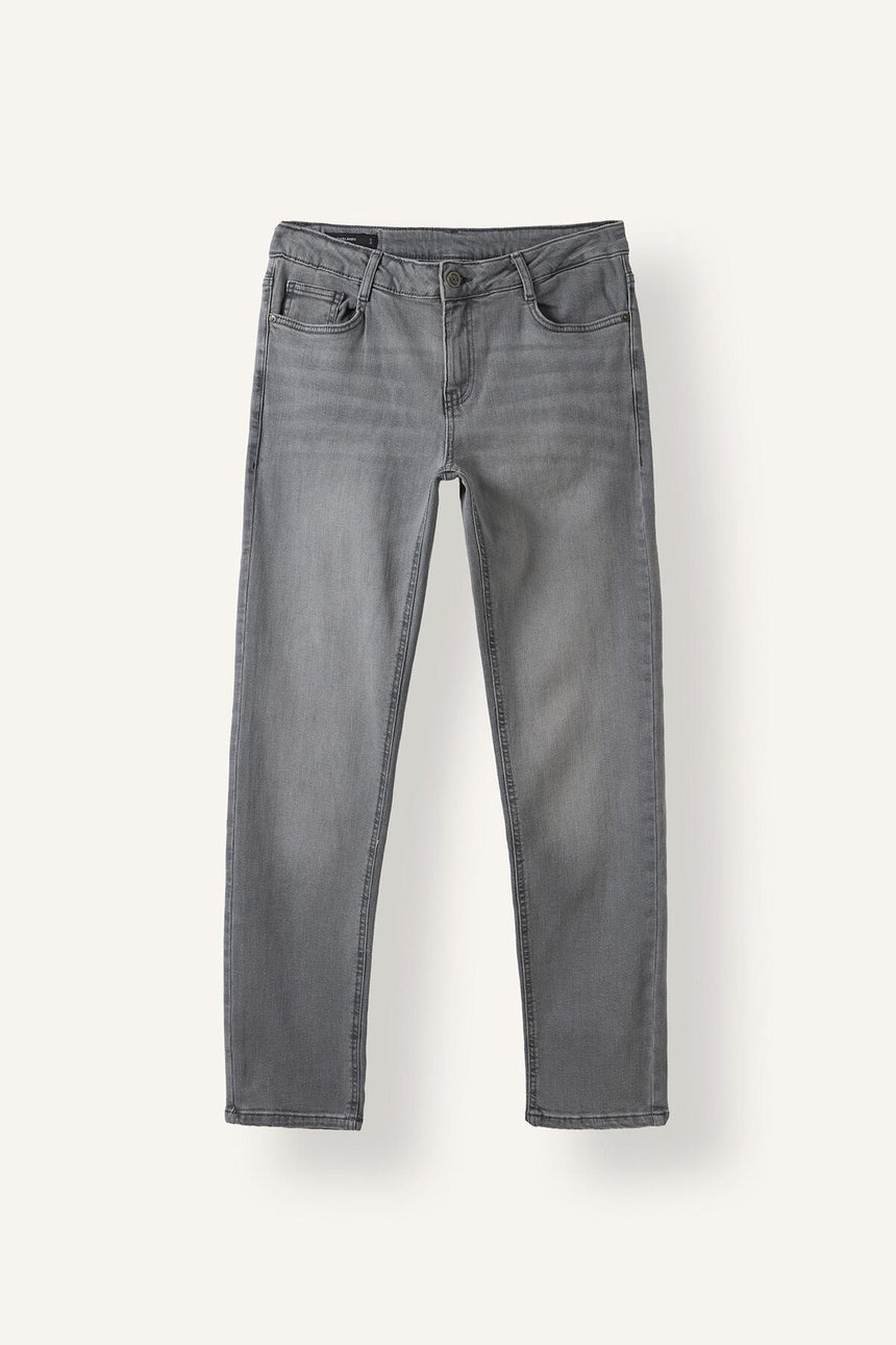 DeFacto Erkek Slim Fit Jean Pantolon D0027AX - Gri