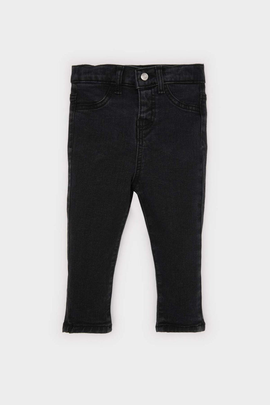 DeFacto B6744A5 Çocuk Jean Pantolon - Antrasit