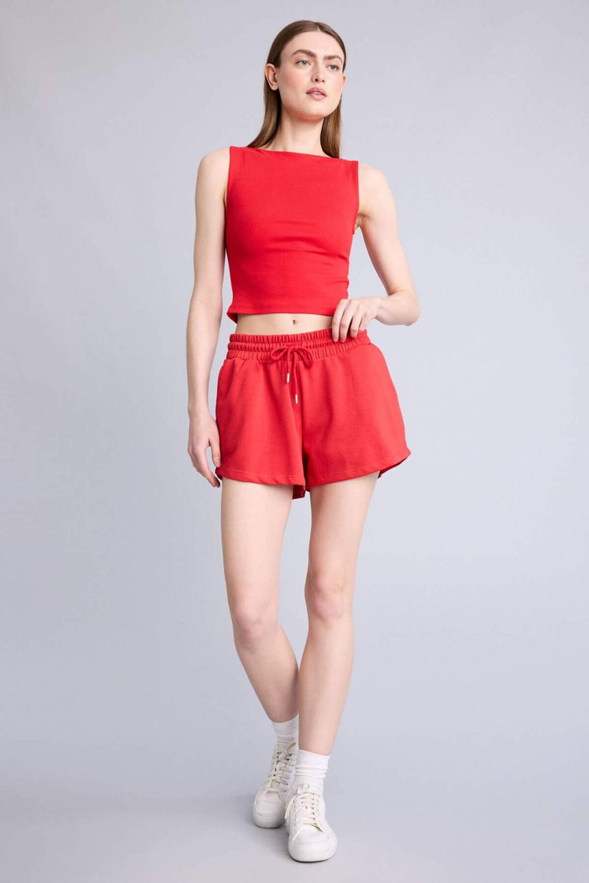 Defacto KADIN Knitted Bottom C7600AX - Kırmızı