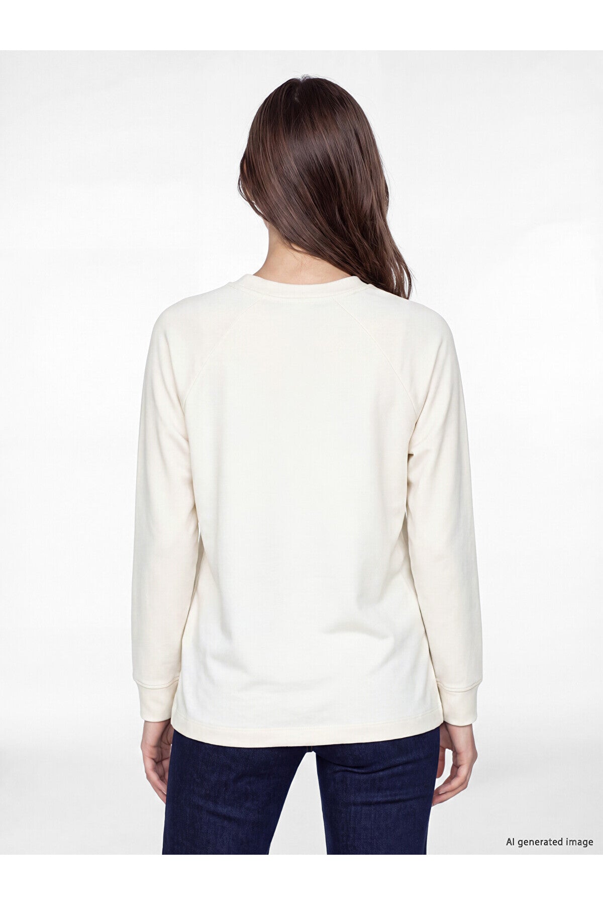 LC Waikiki Kadın Sweatshirt Tunik W6U726F8 - Açık Kahve