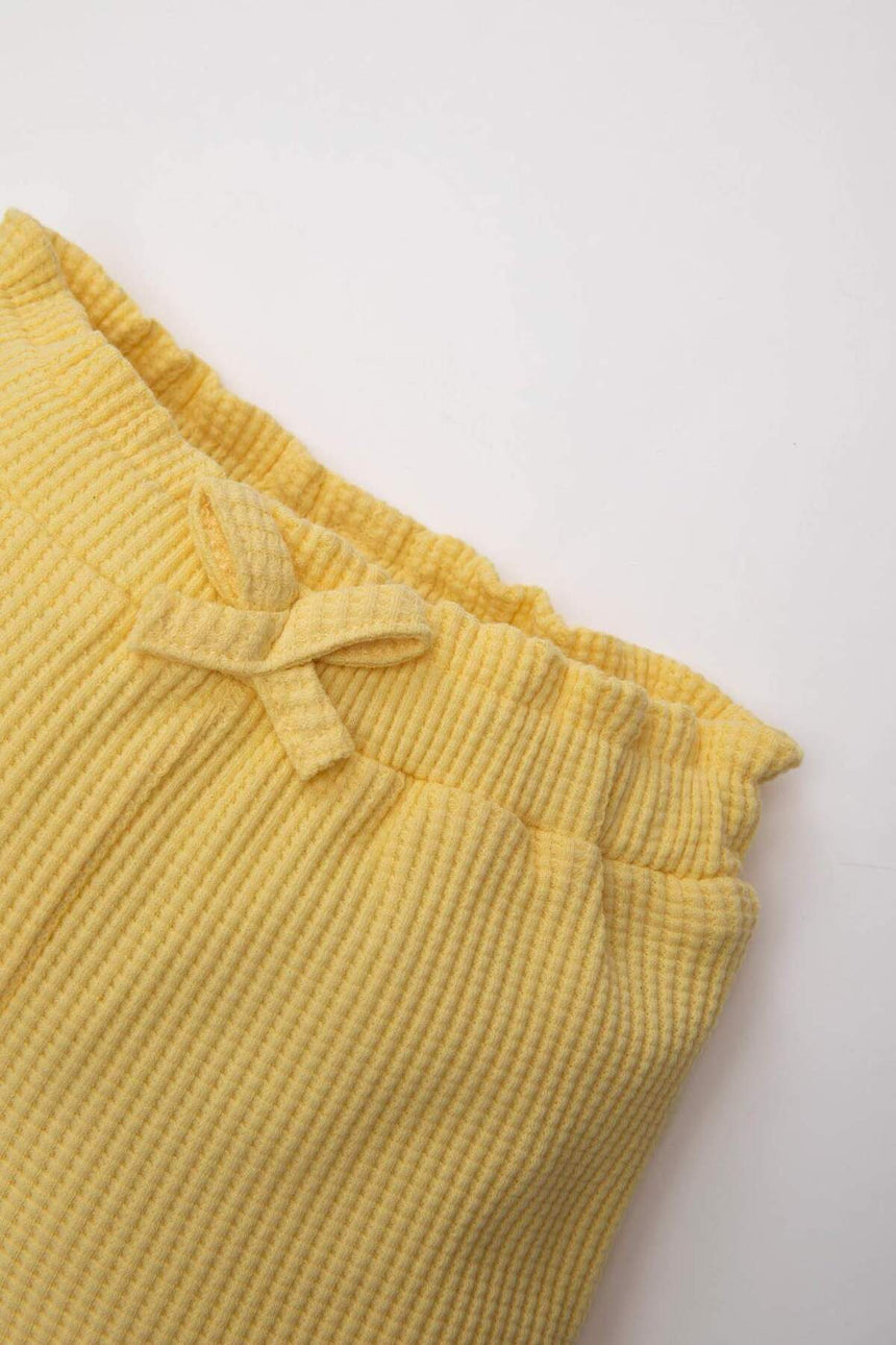 Defacto Çocuk Short A8043A5 - Sarı
