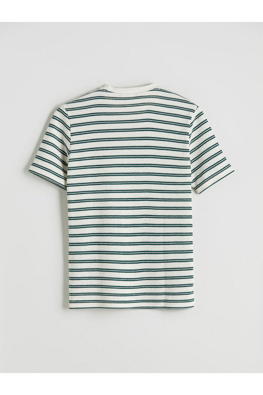 LC Waikiki Erkek Kısa Kollu T-Shirt W5LN95E8 - Yeşil