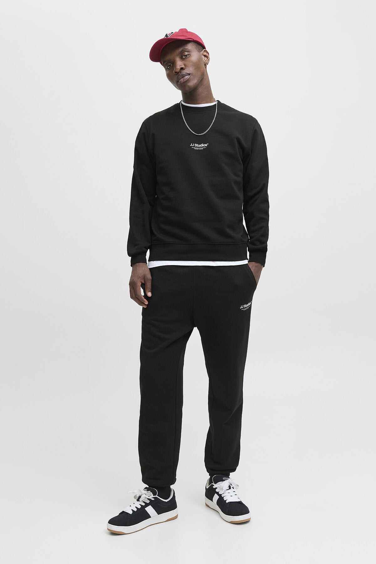 Jack & Jones Erkek Sweatshirt 12278791 - Siyah