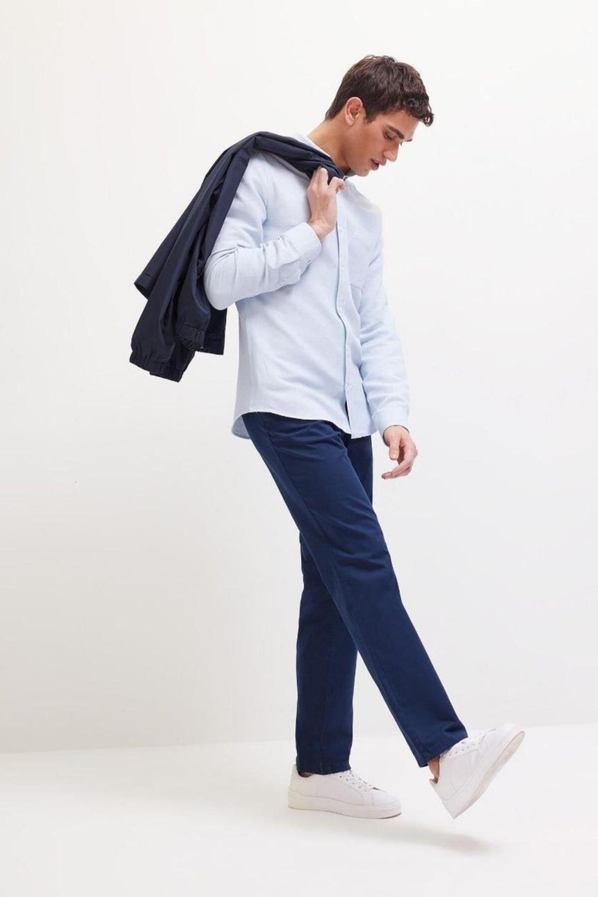 Defacto Erkek Woven Bottom D7349AX - Koyu Lacivert